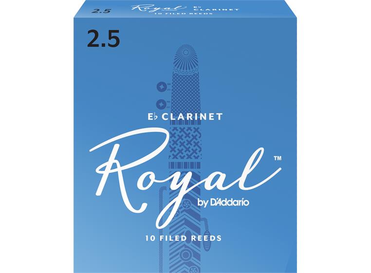 D'Addario Royal Eb Klarinett 2,50 (RBB1025) 10 stk